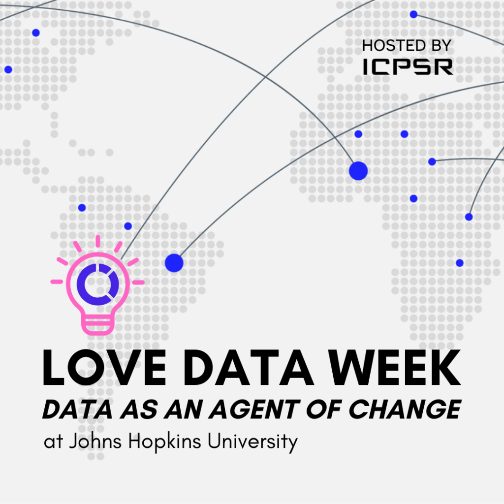 I love data week logo